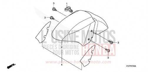 AILE AVANT PES125R8 de 2008
